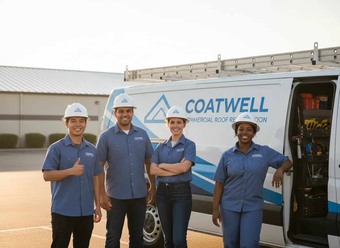 Commercial roof coating company in Lazbuddie, TX